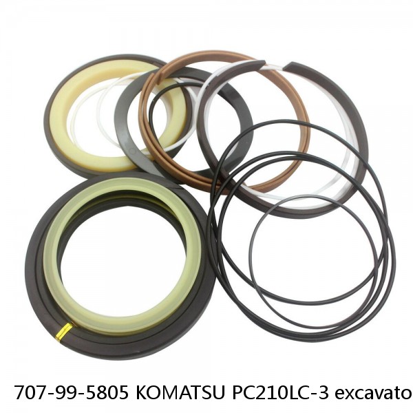 707-99-5805 KOMATSU PC210LC-3 excavator Boom cylinder Seal Kits #1 image